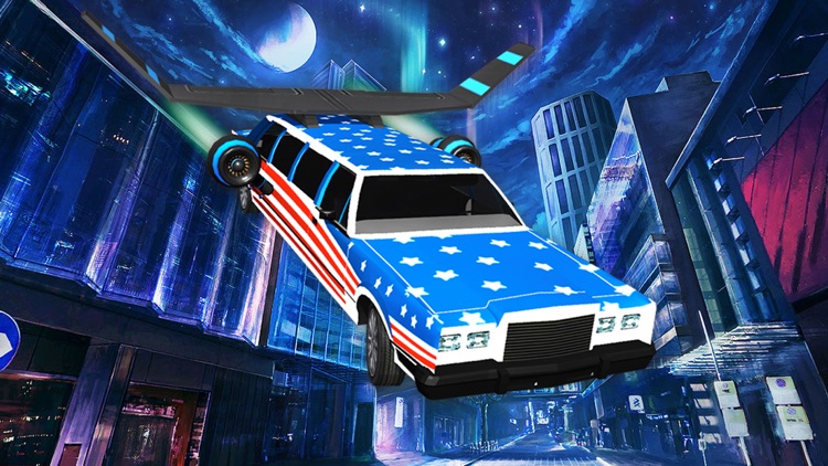 Flying Muscle Limo Car Transformer Pilot