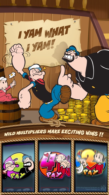 Popeye HD Vegas Casino Slots - Free Classic Slot Machines Games