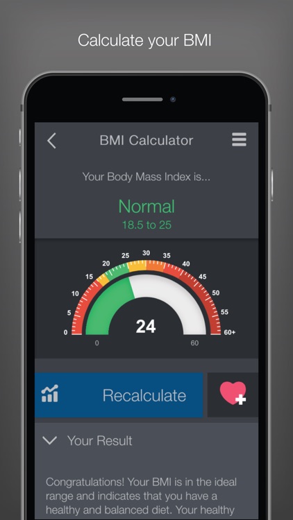 BMI (Body Mass Index) Calculator – calculate your healthy weight for your diet or training