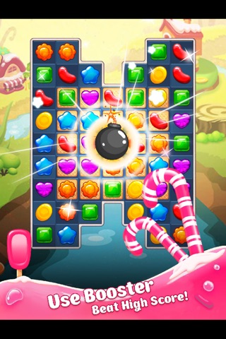 Candy Blast Sweet Pop - Fun Delicious Crush Match 3 Game Free screenshot 4