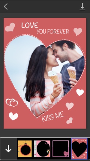 Valentine's Day Photo Frame - Romantic P