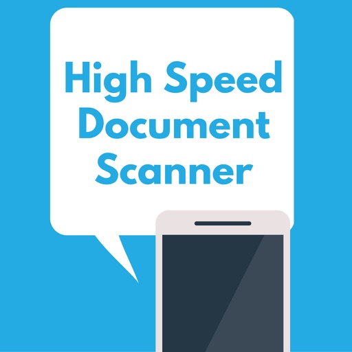 High Speed Document Scanner iOS App