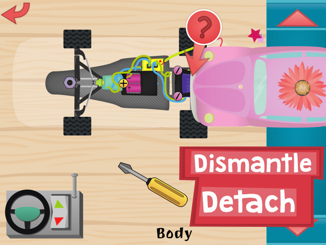 ‎Kids RC Toy car mechanics Game for curious boys and girls to look, interact, listen and learn Screenshot