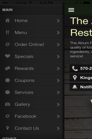 The Atrium Restaurant screenshot 2