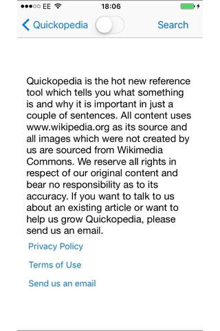 Quickopedia screenshot 4
