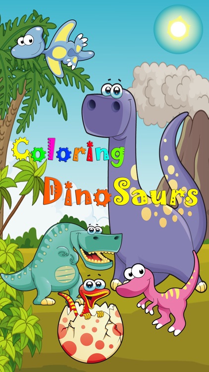 Dinosaur Coloring Pages Game Free For Kindergarten