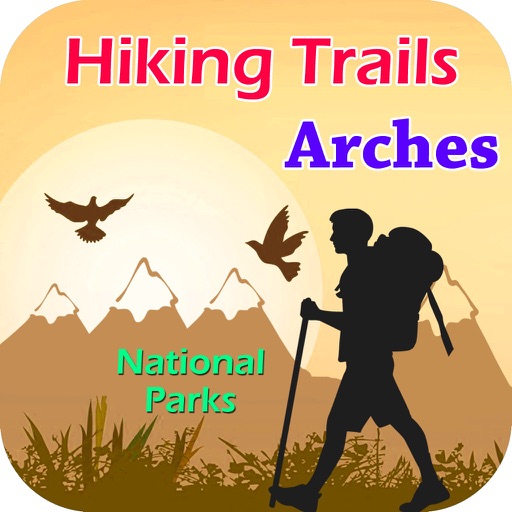 Hiking Trails Arches National Park icon
