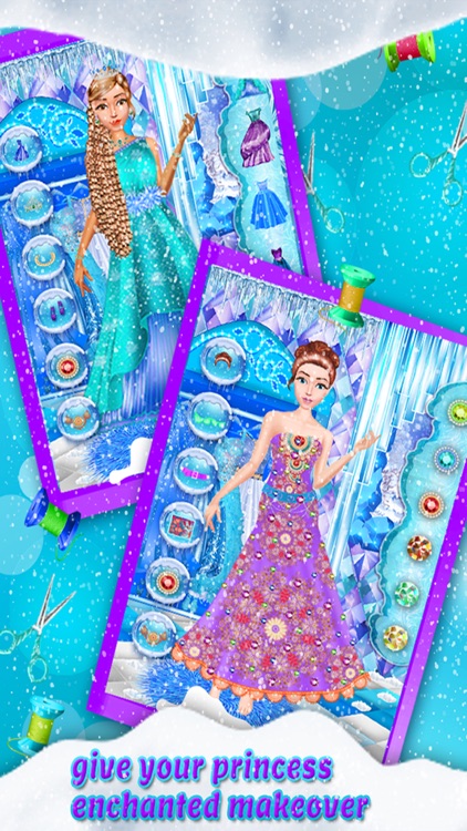 Snow Princess  Designs Tailor Boutique Girls Games