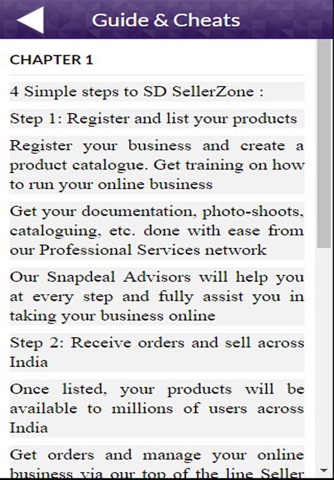 App Guide for SD SellerZone screenshot 2