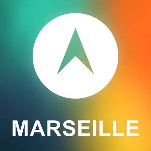 Marseille, France Offline GPS : Car Navigation