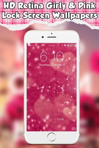 Girly Wallpapers & Cute Pink HD Backgrounds For Lock Screens screenshot 4
