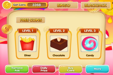 Sweet Chocolate Candy Slots - Win Double & Triple Casino Mania Free screenshot 3