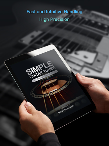Simple Guitar Tuner - Free Chromatic Tuner for Classical, Acoustic and Bass Guitars Music