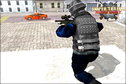 Sniper Traffic Road Hunt 3D - Highway Sniper Traffic Hunter Game screenshot 4