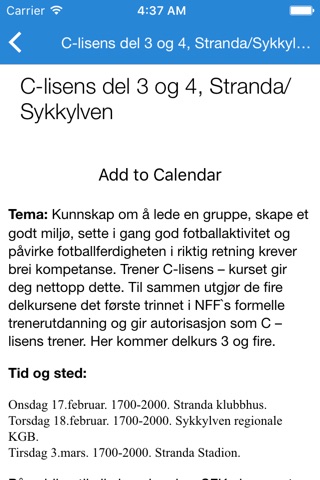 Sunnmøre Fotballkrets screenshot 3