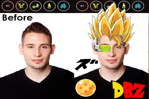Dragon Ball Super Hero Z Face Changer screenshot 2