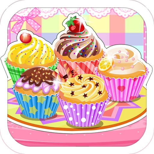 纸杯蛋糕小厨房 - 儿童益智烘焙甜点食谱制作做法大全游戏免费 icon