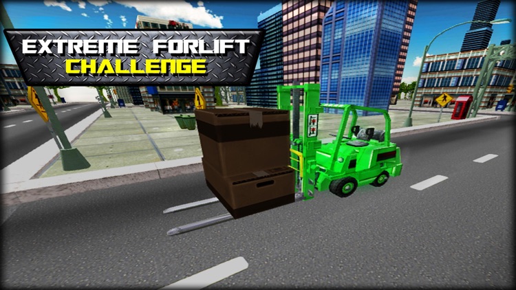 Extreme Forklift Challenge 3D - Construction Crane Driving School Game screenshot-4