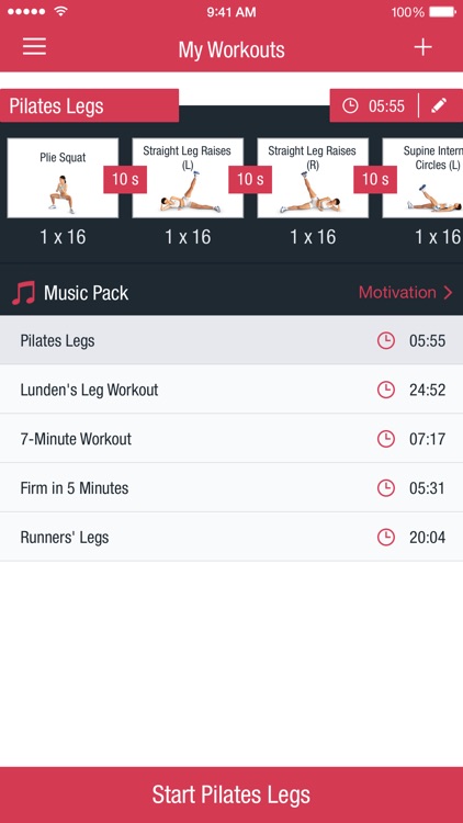Runtastic Leg Trainer Workouts screenshot-4