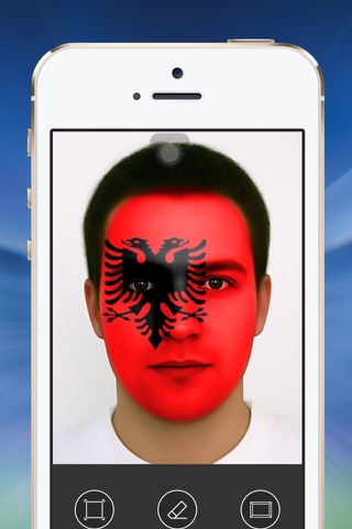 Flag Face Albania screenshot 2