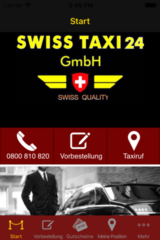 SwissTaxi24 screenshot 2