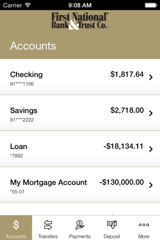 Sovereign Bank screenshot 3