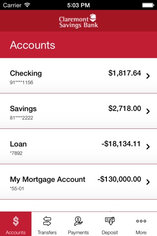 CSB Mobile – Claremont Savings screenshot 3
