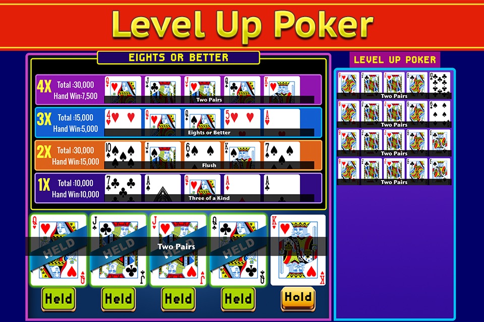 Video Poker  - FREE Multihand Casino Free Video Poker Deluxe Games screenshot 4