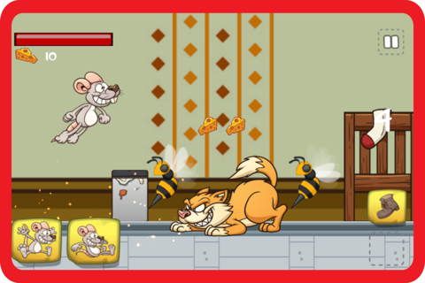 Jerry Mouse & Cat Adventure Game - náhled