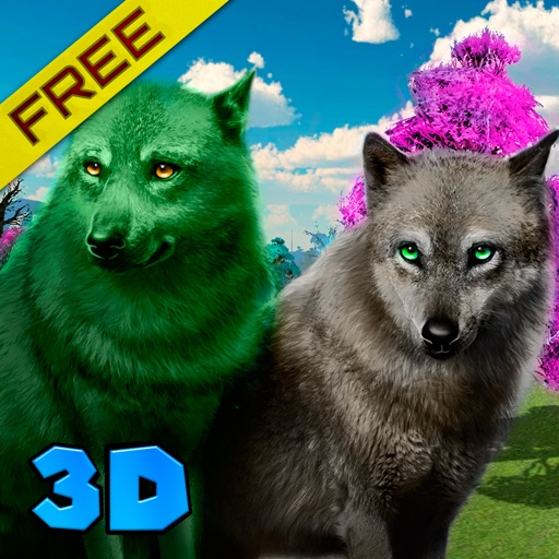 Wild Wolves Clan 3D Free icon