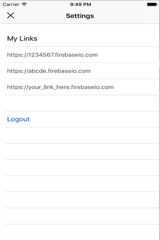 BlueBuch - for Firebase screenshot 3