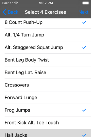 Deck of Cards Workout screenshot 4