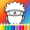 Coloring Paint For Kids Game Naruto Edition