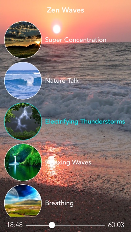 Zen Waves Pro - Ambient Music to Reduce Stress, Guided Meditation and Relaxation