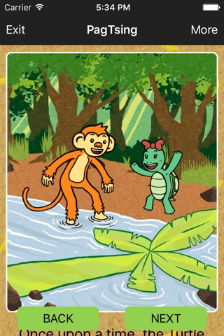 PagTsing: Turtle and Monkey screenshot 2