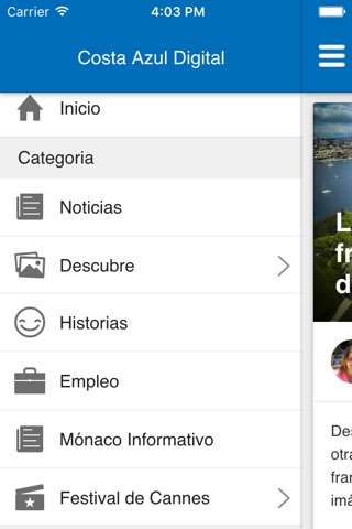 Costa Azul Digital screenshot 2