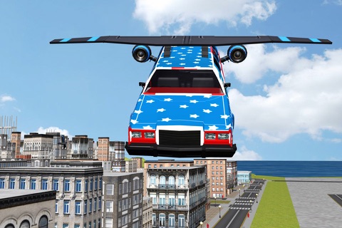 Flying Muscle Limo Car Transformer Pilot screenshot 4