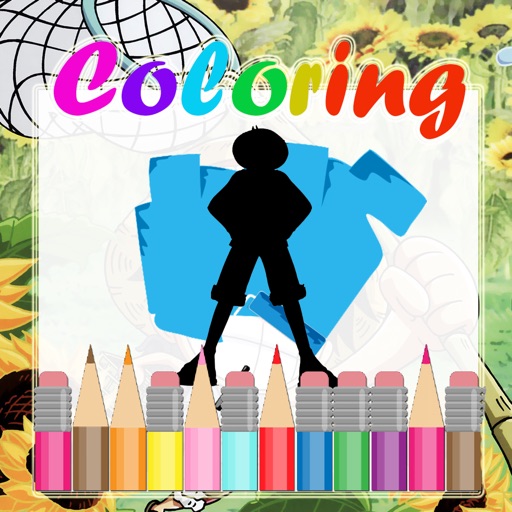Paint Coloring Kids Onepices Cartoon Edition Icon