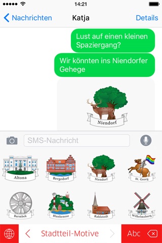 Hamburg Emojis screenshot 4