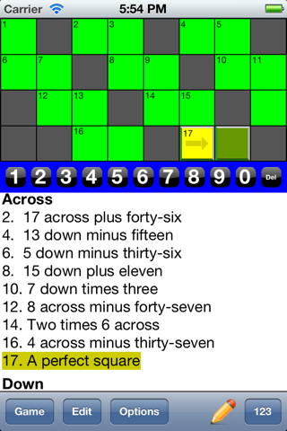 X-Figure: Number Crosswords screenshot 4