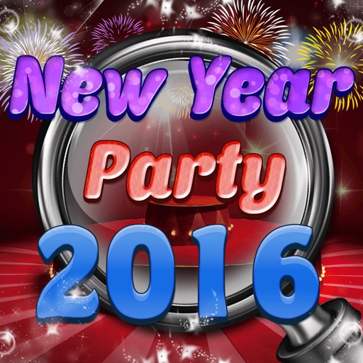 New Year Party 2017 Hidden Object Icon