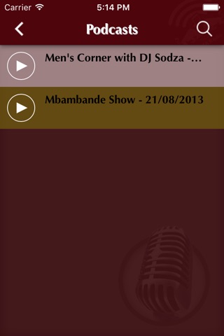 zimNET radio. screenshot 3