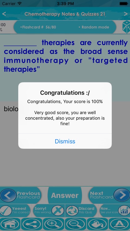 Chemotherapy Exam Review : 2100 Terms & Quizzes screenshot-4