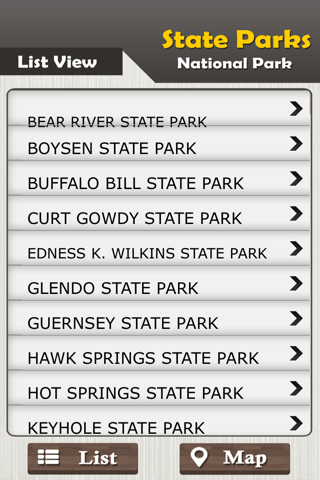 Wyoming State parks & National Park Guide screenshot 3