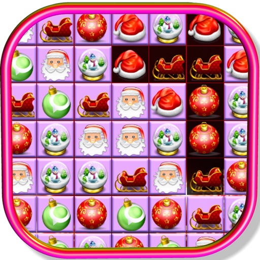 Santa Match 3 Match Free Addetive Game iOS App