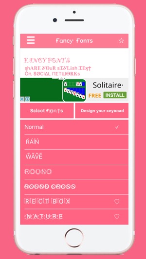 Fancy fonts art keyboard theme(圖2)-速報App