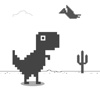 Steve T-Rex - The Jumping Dinosaur 8-bit Retro Game (non widget)
