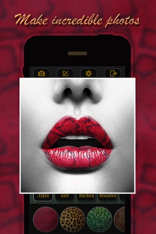 Pic Morph Wild Mix Pro - Transform yr Skin or Face with Extraordinary Pattern and Animal Texture.s screenshot 2