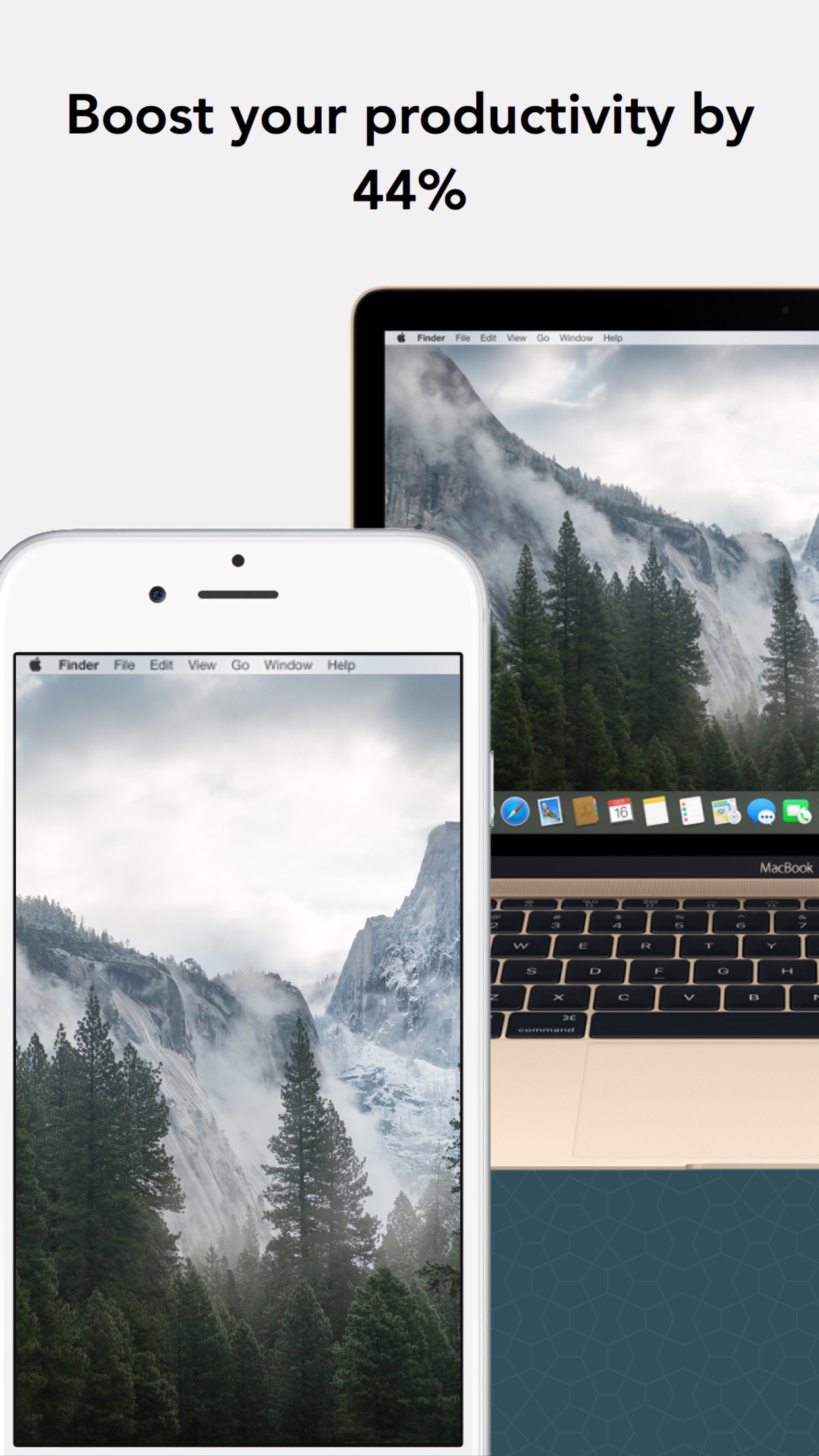 Screenshot do app iDisplay