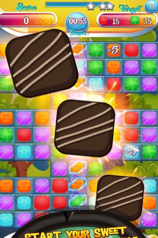 Wizard Candy Story : Dark Magician Match Puzzle Game screenshot 2